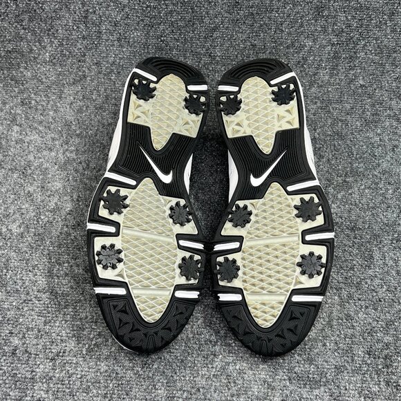 Nike Durasport 4 Golf Shoes Men's Size 12 White Leather Athletic Performance - Picture 9 of 11